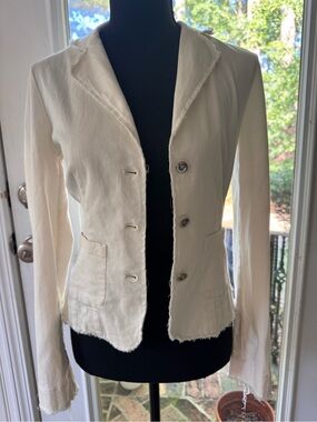 Margaret O’Leary cotton blazer size S